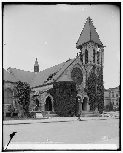 First Unitarian Church, damaged by earthquake, San Francisco, Cal.