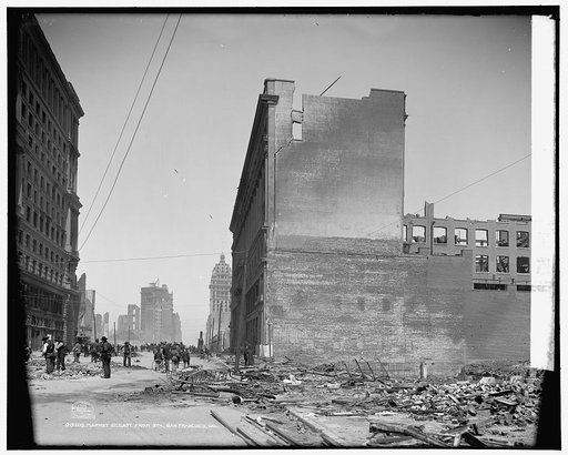 Market St., east from 5th, San Francisco, Cal.