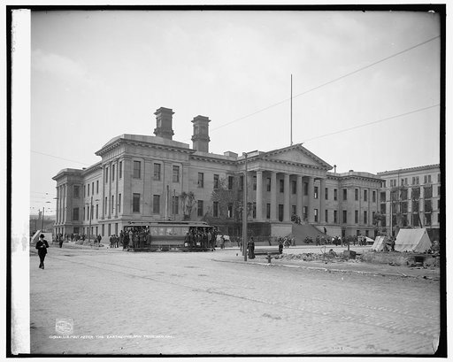 U.S. Mint after the earthquake, San Francisco, Cal.