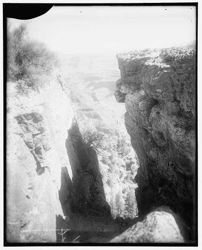 A Canyon vista at Grand View, Ariz.