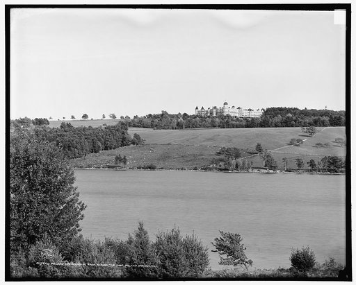 Poland Spring House from across the lake, Poland Springs [sic], Me.