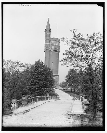 Water tower, Eden Park, Cincinnati, Ohio