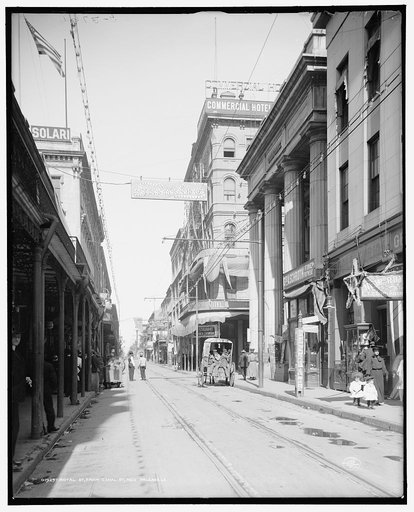 Royal St. from Canal St., New Orleans, La.