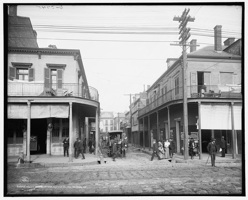 Italian headquarters, Madison St., New Orleans, La.