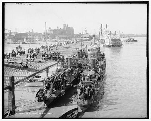 Visiting the torpedo boats, New Orleans, La.