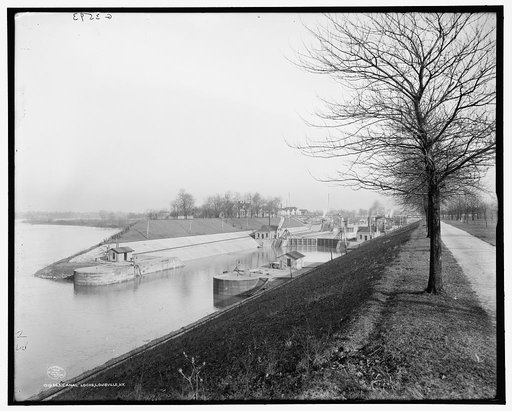 Canal locks, Louisville, Ky.