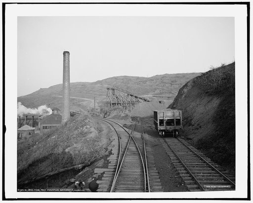 Iron mine, Red Mountain, Birmingham, Alabama