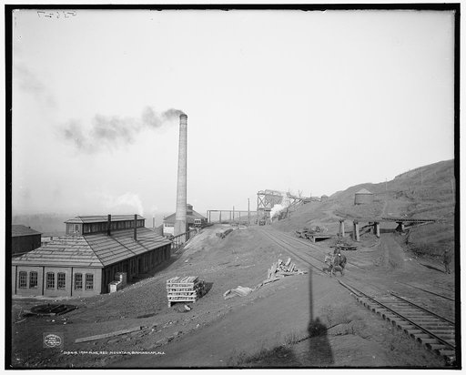 Iron mine, Red Mountain, Birmingham, Ala.