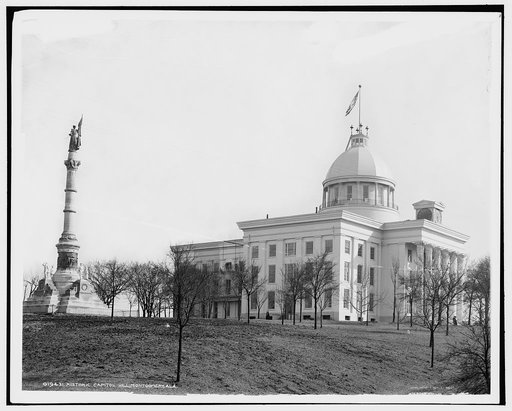 Historic Capitol hill, Montgomery, Ala.