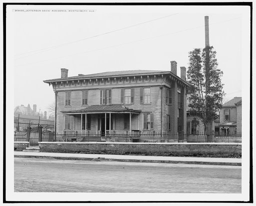 Jefferson Davis' residence, Montgomery, Ala.