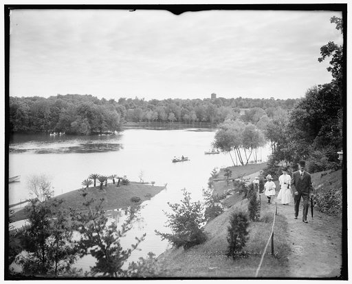 Japanese gardens and Cozy Lake, St. Paul, Minn.
