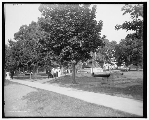 In the park, Put-in-Bay, Ohio