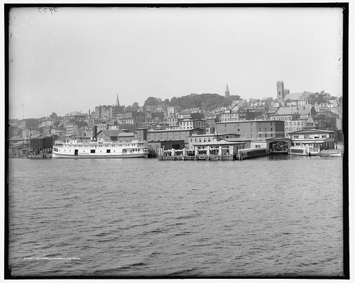 Newburgh, N.Y., from the river