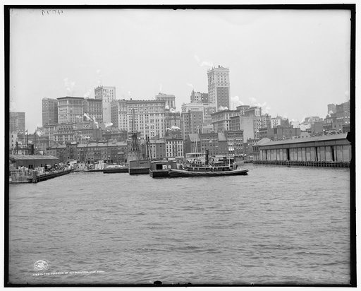 The Massing of skyscrapers, New York