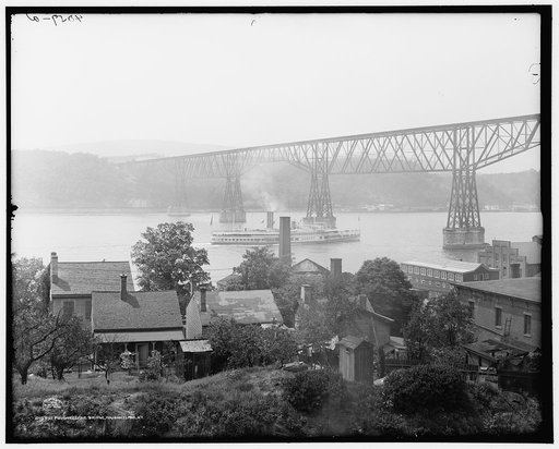 Poughkeepsie bridge, Poughkeepsie, N.Y.