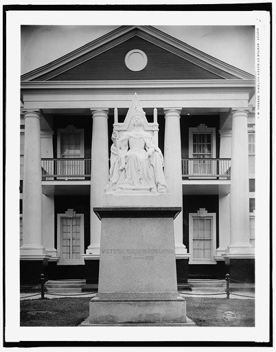 Statue of Queen Victoria, Nassau, W.I.