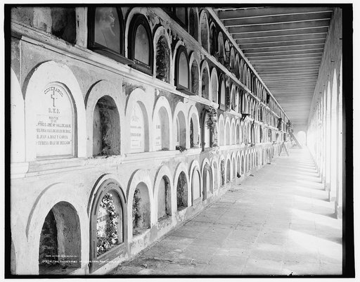 The Catacombs in cemetery, San Juan, P.R.