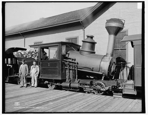 Engine, Mt. Washington Railway, White Mts., N.H.