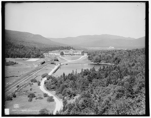Crawford House from Elephants Head, White Mts., N.H.