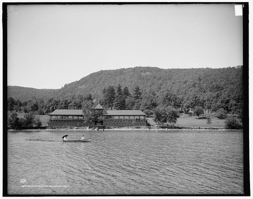 Bath house, Silver Bay Hotel, Lake George, N.Y.
