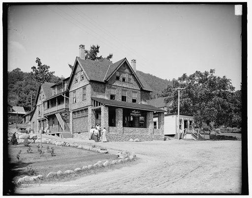 Store and post office, Silver Bay, Lake George, N.Y.