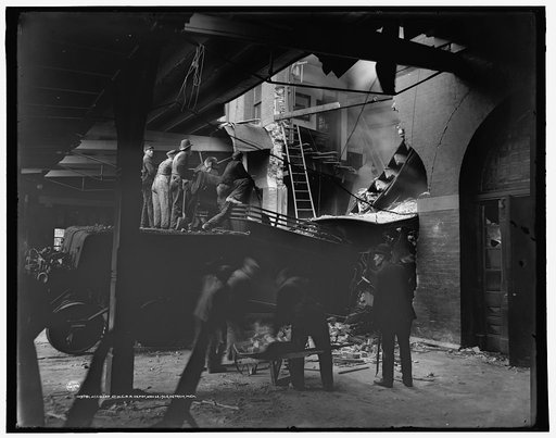 Accident at M.C.R.R. depot, Detroit, Mich.