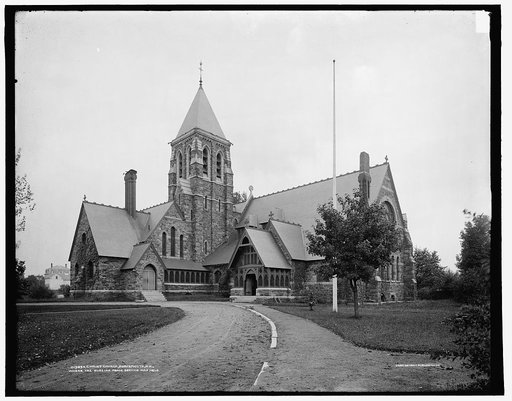 Christ Church, Portsmouth, N.H., where the Russian peace service was held