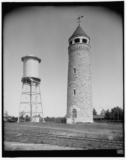 Water tower, Fort Ethan Allen, Burlington, Vt.