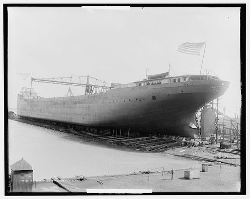 S.S. Wm. Livingstone on the ways