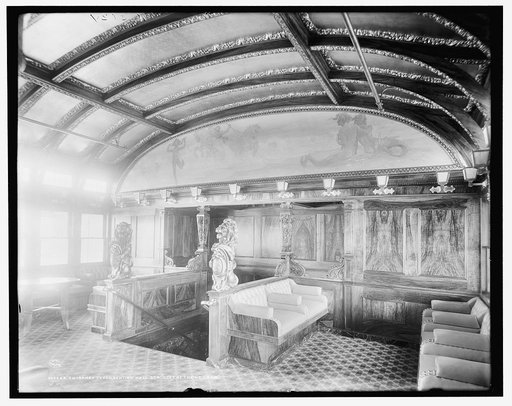 Entrance to convention hall, Str. City of Cleveland, [Detroit & Cleveland Navigation Co.