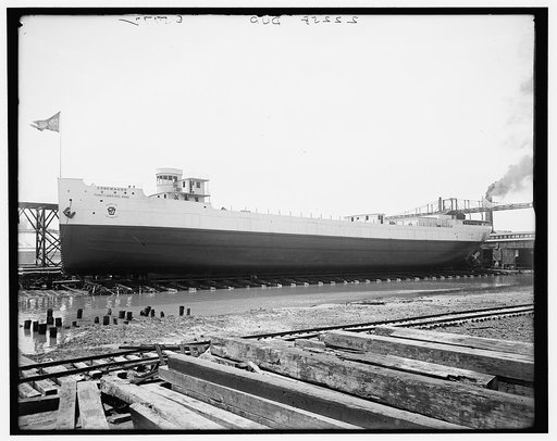 Str. Conemaugh, bow quarter, Wyandotte, Mich.