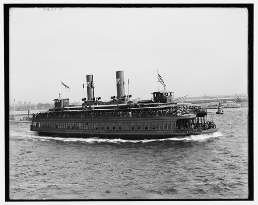 Municipal ferry, City of New York, [named] Brooklyn