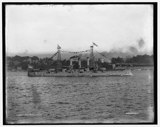 U.S. battleship Louisiana