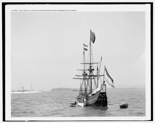 Half Moon re-entered Hudson River after an absence of 300 years