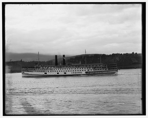 Steamer C.W. Morse, H. and N. Co. Line
