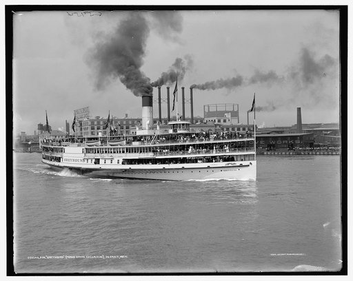 Str. Greyhound, Parke Davis excursion, Detroit, Mich.