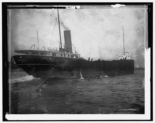 U.S. Marine Postal Service, Detroit River, ready to cast off