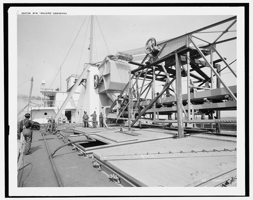 Str. Calcite, conveyor