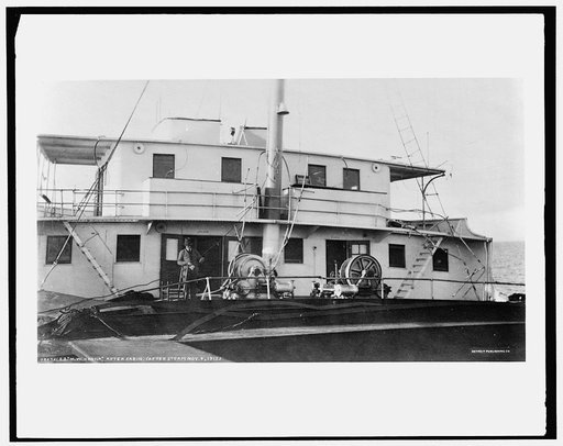 S.S. M.W. [i.e. Howard M.] Hanna, after cabin, after storm