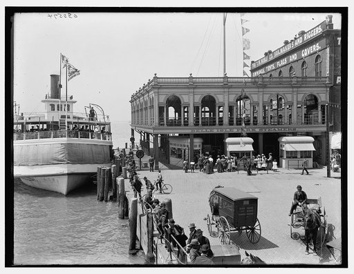 Detroit, Mich., Belle Isle ferry dock