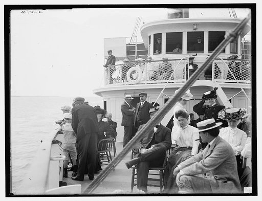 Passengers aboard the Martinique, New Haven