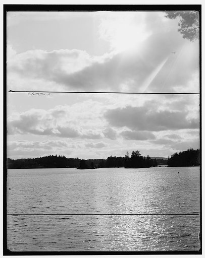 Sunset from Sunset Camp, Raquette Lake, Adirondack Mts., N.Y.