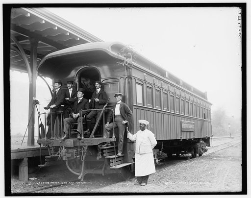 Photo. car and group