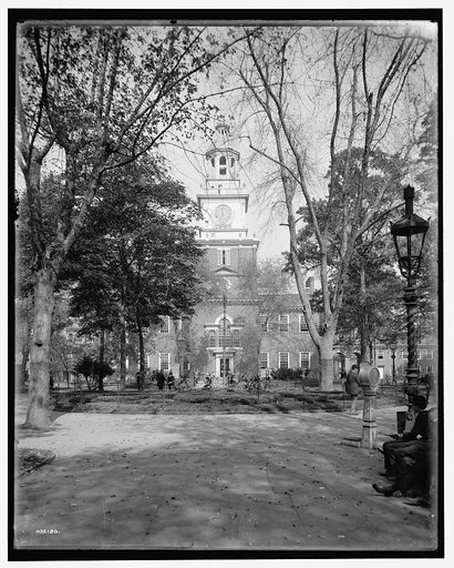 Independence Hall from Independence Square, Philadelphia, Pa.
