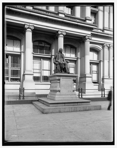 Statue of Benjamin Franklin, Philadelphia, Pa.