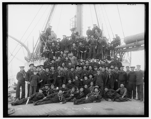 Ship's company, [U.S.S.] Maine