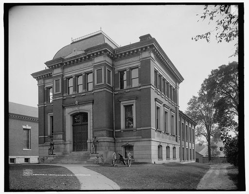 Public library (Memorial Hall), Northampton, Mass.