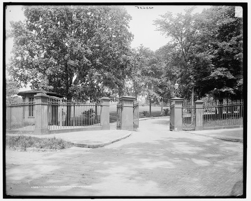 U.S. Armory, main entrance, Springfield, Mass.