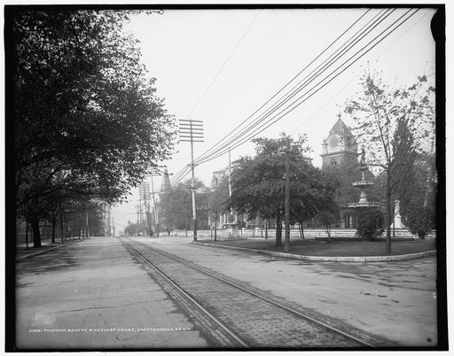 Fountain Square and Court House, Chattanooga, Tenn.