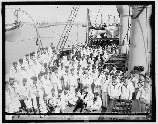 U.S.S. Baltimore, ship's company